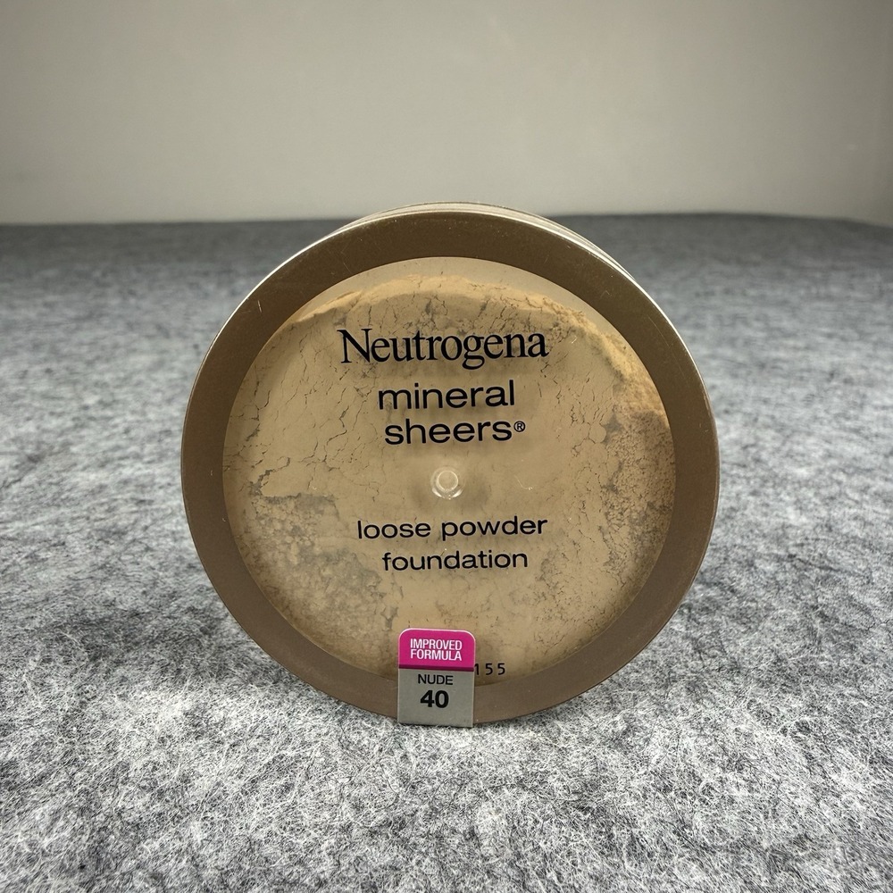 Neutrogena Mineral Sheers Loose Powder Foundation 0.19 oz Sealed 40 - Nude